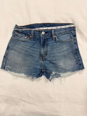 Upcycled Levi’s Denim Cutoff Women’s Shorts